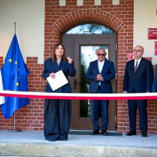 Wicemarszałkini Sejmu RP Monika Wielichowska wita gości wydarzenia