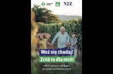 Plakat promujący akcję „Weź się zbadaj