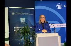 Barbara Jabłońska - prezes Ogólnopolskiego Stowarzyszenia Pracowników Służby BHP Oddział we Wrocławiu