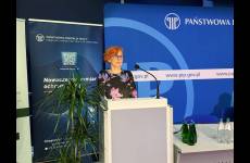 Agata Kostyk-Lewandowska, dyrektor Ośrodka Szkolenia Państwowej Inspekcji Pracy