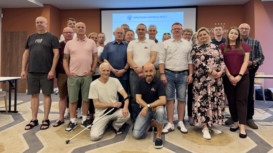 Uczestnicy szkolenia wraz z prelegentami