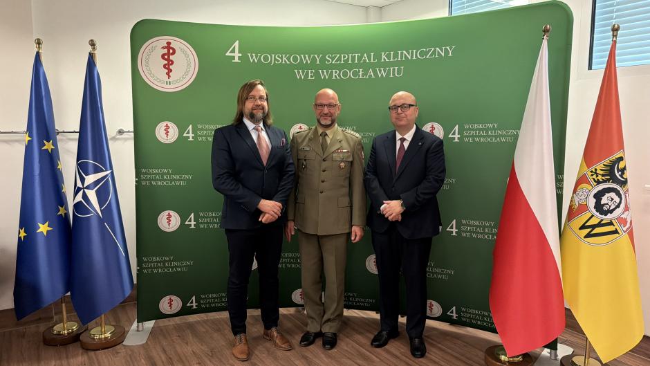 Otwarcie apteki zakładowej (szpitalnej) 4 Wojskowego Szpitala Klinicznego we Wrocławiu